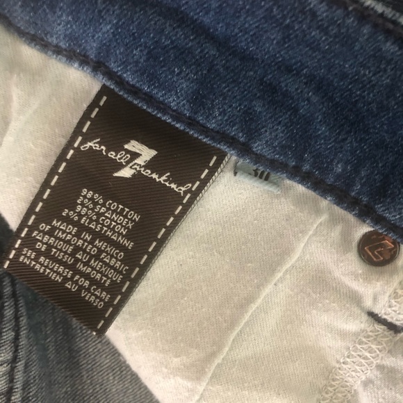 Sold. Seven jeans. Standard button fly. - Picture 3 of 6